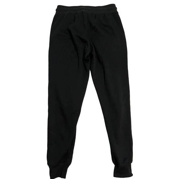 BEBE Women's Black Sequin Striped Joggers - Chic Comfort In Size Medium wom825 - Picture 2 of 7